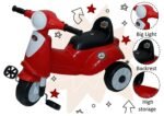 Kids Scooter Tricycle with Music & Light, Baby Ride-On Toy - Image 3