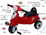 Kids Scooter Tricycle with Music & Light, Baby Ride-On Toy - Image 2