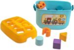 WireScorts Baby and Toddler Plastic First Educational Blocks Shape, Sorter, Colors, ABCD Shape, Toys for 1 Year Old Kids,16 Piece - Image 6
