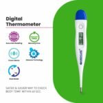 Rechargeable Blood Pressure Monitor, Glucometer Set & Digital Thermometer Combo | Home Health Care Kit | BP, Blood Sugar & Temperature Monitoring (RECOMB-100) - Image 6