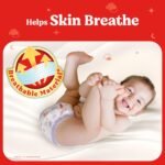 Huggies Complete Comfort Dry Tape Large (L) Size Baby Tape Diapers, Combo Pack of 2, 104 count, with 5 in 1 Comfort (52 Count, Pack of 2) - Image 8