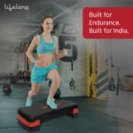 Lifelong Polypropylene Exercise Fitness Stepper for Exercise Aerobics Stepper | Max Weight 200kg - Image 8