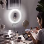 Osaka­® 10" (25.4 cm) Professional LED Ring Light with Tripod Stand for Mobile Phones & Camera, 3 Color Temperature Mode Dimmable Lighting for Photo Shoot YouTube Video Shooting - Image 4