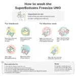 SuperBottoms Freesize UNO Cloth Diapers for Babies 3M - 3Y l With DryFeel Magic Pad l Washable & Reusable Diaper l Absorbs 4-5 pees - Image 8