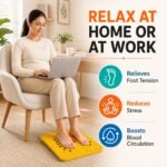 JimXen Acupressure Magnetic Foot Mat for Pain Relief Foot Reflexology Mat for Heel, Knee, Leg & Sciatica Pain | Improves Blood Circulation & Stress Relief | Non-Electric Therapy Power Mat for Daily Health Care - Image 5