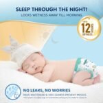 Amazon Brand – Supples Super Comfort Baby Diaper Pants | Large (9–14 kg), 56 Count | Dermatologically tested, Ultra-Thin, Soft & Breathable | Wetness Indicator, Anti-Leak, All-Night Absorbency - Image 3