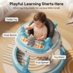 StarAndDaisy Baby Walkers for 9 Months + Or 6-24 Month Baby Boy Girl /360°Walker for Kids with 7 Level Height Adjustment/Walker for Baby with Switchable Food & Musical Toy Tray. - Image 5