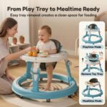 StarAndDaisy Baby Walkers for 9 Months + Or 6-24 Month Baby Boy Girl /360°Walker for Kids with 7 Level Height Adjustment/Walker for Baby with Switchable Food & Musical Toy Tray. - Image 7