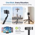 Tygot T9 Selfie Stick Tripod, 67 Inch (170CM) Reinforced Tripod for Mobile Phone, Multi-Functional Bluetooth Long Selfie Stick for Travel,Vlogging,Compatible with iPhone and All Smartphones - Image 8