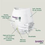 Bambo Nature Premium Baby Pants Diapers for Kids XXL Size (15+ Kgs), Super Absorbent, Breathable, Extra Soft, Dermatologically Tested, Hypoallergenic Infant Nappies With Wetness Indicator, 18 Count - Image 3
