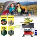 REHTRAD 8 Pcs Camping Cooking Set，Camping Accessories for Outdoor，Camping Utensils with Carry Bag，Camping Bowl Pot Pan Set - Image 3