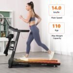 Maxpro Manual Incline Treadmill for Home – Pace Pro PTM605M | 6-Level Incline | 5 HP Peak DC Motor | 14 km/h Speed | 110 kg User Weight | Foldable Walking & Running Machine, FitShow App - Image 5