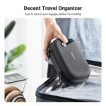 UGREEN Electronics Organiser, Portable Hard Accessories Case, Black - Image 8