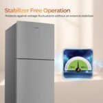 Haier 240 L 2 Star Frost Free Twin Inverter Double Door Refrigerator with Cool Pad for Extended Freezer Cooling & Spacious Fresh Zone (HEF-252EGSA-P, Moon Silver, 2026 Model) - Image 8