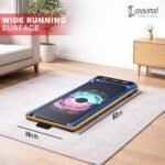 Cockatoo SmartWalk 2AHG Walking Pad for Home 2HP-3.5HP Peak, Under Desk Walk Pad with Handle, Max Speed 10Km/Hr, 3 Level Manual Incline 6 Automatic Program, Max User Weight 110Kg -Gold - Image 11
