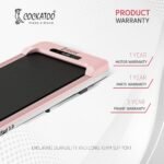 Cockatoo Smartpad 3.0 (3HP Peak) Walking Pad for Home with Remote, Max User Weight 90 Kg, Walkpad with Manual Adjustable 2 Incline Levels and 1-8 Km/Hr Speed Range, White and Pink - Image 7