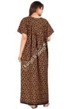 Kuruti B Sheets Cotton Nighty for Women — Printed Stylish Night Gown, Comfortable - Image 8