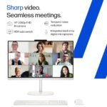 HP OmniStudio All-in-One, AMD Ryzen 3 30, 8GB LPDDR5x, 512GB SSD, FHD, 23.8''(60.5cm), Win 11, Office 24, Cashmere White, 4.61kg, cv0020in, Dual 2 W Speakers, FHD IR Camera, Anti-Glare, Desktop - Image 5