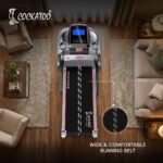 Cockatoo SmartRun 4.0 4HP Peak DC Motorized Treadmill for Home, With 3 Level Manual Incline, Max Speed 14 Km/Hr, Max User Weight 120Kg ,(DIY, Do It Yourself Installation) - Image 7
