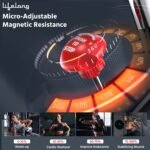 Lifelong Fit Pro Spin Fitness Bike | 6 kg Flywheel | Adjustable Resistance | LCD Monitor & Heart Rate Sensor | Indoor Cycling & Home Workout | Supports Up to 120 kg User Weight - Image 7