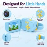 Toy Imagine Kids Digital Camera 1080P with 2-Inch Screen & Games, Blue - Image 5