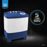 Voltas Beko, A Tata Product 6.5 Kg 5 Star Semi-Automatic Top Loading Washing Machine (WTT65UNX/OK3I0I0W01, Blue, Pulsator wash technology) - Image 8