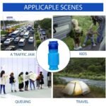 Portable Urinal Bottle for Men & Women, 750 ml Collapsible Travel Toilet with Sealed Leakproof Lid, Foldable Pee Bottle for Car, Camping, Hiking, Traffic Jam, Emergency Outdoor Use - Image 6