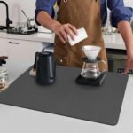 PANCA Dish Drying Kitchen Mat | Large Water Absorbent Utensil Drying Rack Mat | Anti-Slip Kitchen Accessories for Home | Organiser Mat for Sink, Dining Table & Vessel Draining (40x 60 cm) - Image 8