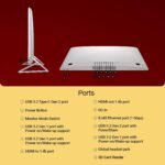 Dell 24 AIO, 23.8" Anti-Glare FHD Infinity Display, 14th i3, 8GB DDR5, 512GB SSD, Intel Graphics, MSO 2024+O365 Basic, Wireless Keyboard Mouse, Pearl White, 3Yrs Warranty, 1Yr McAfee LiveSafe - Image 6