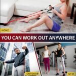 Medgears Exercise Resistance Bands for Strength Training & Home Workout-Variation (Resistance Tube) - Image 4