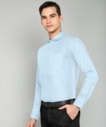 MILDIN Men's Premium Cotton Full Sleeve Shirt | Formal & Casual Wear |Soft Breathable Fabric | Regular Fit | Office, Business - Image 2