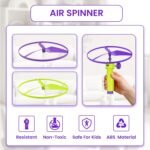 Ratna's Air Spinner Flies Upto 40 Feet High Spinnig Flying Toy for Outdoor Play for Kids - Image 5