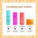 Foxtale Glow On Heartbeat Skincare Gift Set | Hydrating Cleanser, 12% Niacinamide Serum, Super Glow Moisturizer & SPF 50 Glow sunscreen | Travel-Friendly Kit for Radiant Skin | for Men & Women - Image 9