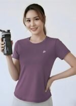 Nexsus Apparels Gym T-Shirt for Women-Quick Dry Sports & Workout T-Shirt for Women, Activewear for Running, Casual & Gym Use, Available in Plus Size's - Image 4