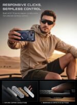 SUPCASE for iPhone 18 Pro Max Case/ 17 Pro Max Case with Stand, Deep Blue - Image 6