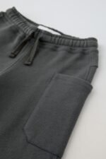 Alan Jones Clothing Boys Regular Mid Rise Solid Plush Pants with Pockets - Image 4