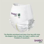 Bambo Nature Premium Baby Pants Diapers for Kids XL Size (11-17 Kgs), Super Absorbent, Breathable, Extra Soft, Dermatologically Tested, Hypoallergenic Toddler Nappies With Wetness Indicator, 19 Count - Image 2