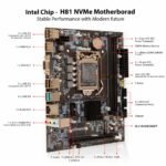 Desktop PC, Core i5-GEN4 | 16GB RAM | 256GB NVMe SSD | 5G WiFi & Bluetooth, HDMI, VGA, LAN | USB 3.0 | Windows 11 Pro License &MS Office 23 | 2 Year Warranty (Copper CPU Fan,i5GEN4,256GB NVMe) - Image 5