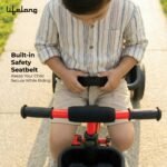 Lifelong Trike Cycle for Kids 2-5 Years - Baby Bicycle for Boys & Girls with 3 EVA Wheels, Basket & Parental Control - 30 kg Capacity (Red & Black) - Image 6