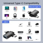 Ambrane 2 in 1 OTG Adapter | Type-C - Image 4