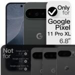 JETech Magnetic Slim Case for Google Pixel 11 Pro XL, Black - Image 2