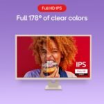 LG Smart Monitor 80cm (32 in) w/webOS Platform for Smart TV Experience, FHD 1920x1080, IPS, HDR10, Bluetooth, Screen Mirroring, Built-in Channels, ThinQ, 5Wx2 Speakers, HDMIx2, USB, 32SR50F, White - Image 12