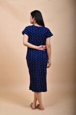 Onekbhalo Women Cotton Night Dress Printed Culf Length Night Gown Short Nighty - Image 6
