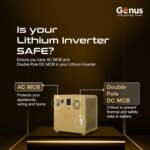 Genus MaxiLion 1000 VA Inverter with Upto 12 Year Life Integrated 1280Wh Lithium-Ion Battery for Home Office & Shop - Full 5 Year Product Warranty - Image 2