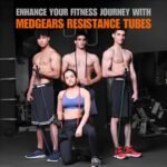 Medgears Exercise Resistance Bands for Strength Training & Home Workout-Variation (Resistance Tube) - Image 8
