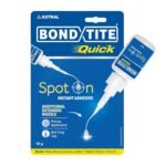 Bondtite Quick Spot-On Instant Adhesive| 10g (Pack of 2) | DIY Repairs, Crafts, and Household Fixes, All-Purpose Adhesive with Precision Nozzle & Anti-Clog Cap - Image 2