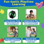 PuzzleUp Learn Animal Babies | 10-in-1 Entry Level Puzzle | 45 Big Size Jigsaw Pieces | Montessori Educational Toy to Improve Memory & Unlock New Words |Gift for Boys & Girls Age 3, 4 & 5 yrs - Image 9