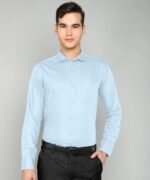 MILDIN Men's Premium Cotton Full Sleeve Shirt | Formal & Casual Wear |Soft Breathable Fabric | Regular Fit | Office, Business - Image 4