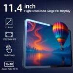 11 inch Tablet, Android 14 Tablet, Android Tablets with Case, 2.4K HD Touchscreen, Helio G99 Octa-core MTK8781, 20GB (8+12)+128GB, 2TB Expandable, 8000mAh, Wi-Fi 6, BT5.2, GPS, Tablets for Adults - Image 2