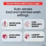 LG Smart Choice, 7 Kg, 5 Star, Steam, Inverter Direct Drive Technology, 6 Motion DD, Fully-Automatic Front Load Washing Machine (FHB1207Z2W, Remove Allergens & Stain, In-Built Heater, Essence White) - Image 11
